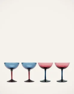Champagne Coupe Set of 4