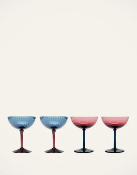 Champagne Coupe Set of 4