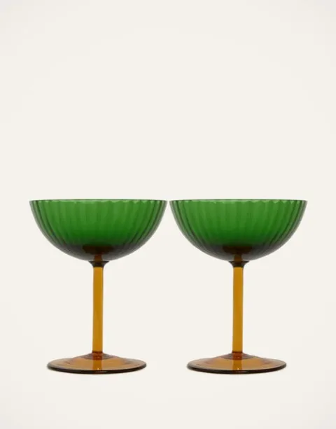 Champagne Coupe Set of 2