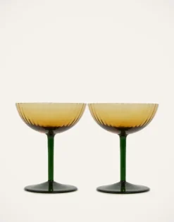 Champagne Coupe Set of 2