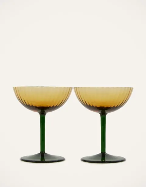 Champagne Coupe Set of 2