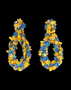 Confetti Hoop Earrings