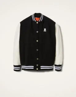 Embroidered Sisterhood Varsity Bomber