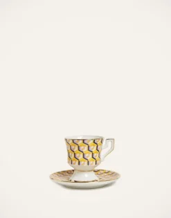 Espresso Cup & Saucer Set of 2
