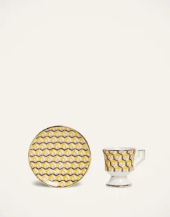 Espresso Cup & Saucer Set of 2