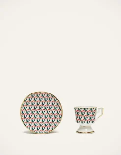 Espresso Cup & Saucer Set of 2