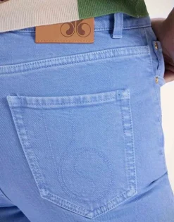 Fancy Crop Jeans (With Feathers)