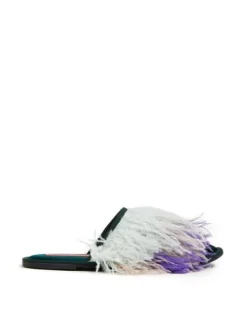 Feather Slippers
