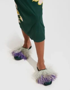 Feather Slippers