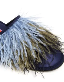 Feather Slippers