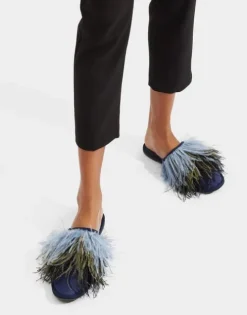Feather Slippers