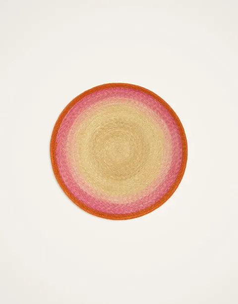 Handpainted Sunset Placemats Set Of 2