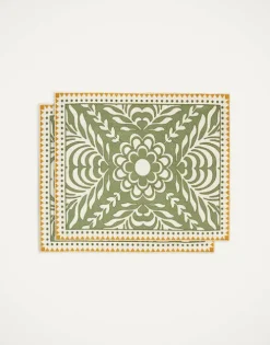 Herringbone Placemats Set Of 2