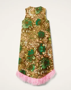 La Scala High Dress (With Feathers)