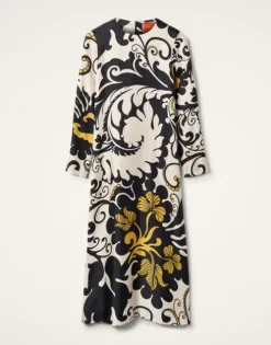 Long Sleeve Swing Dress