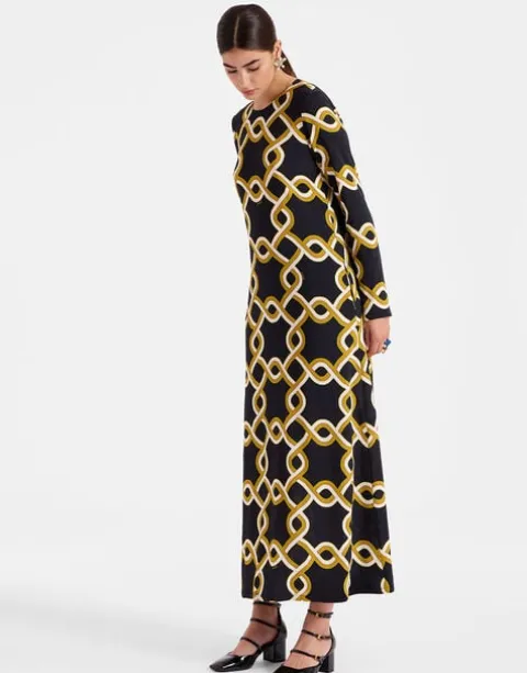 Long Sleeve Swing Dress