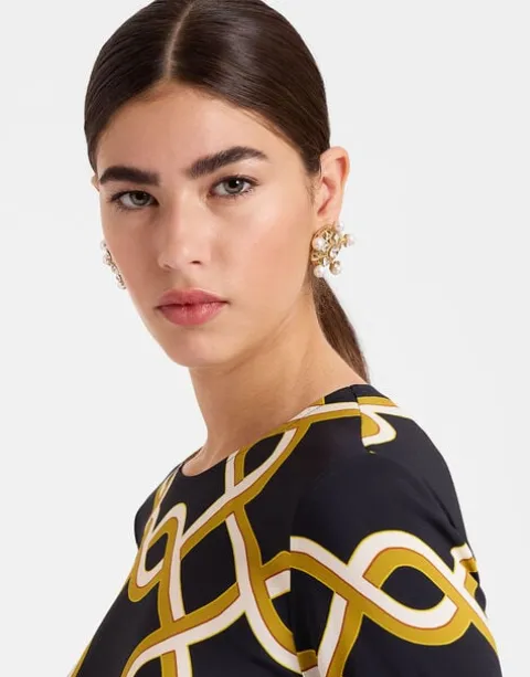 Long Sleeve Swing Dress