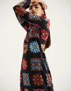 Long Sleeve Swing Dress