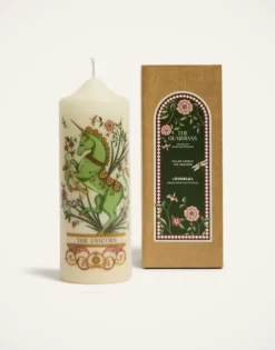 Printed Pillar Candle