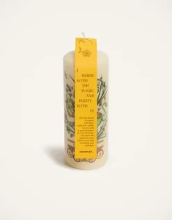 Printed Pillar Candle