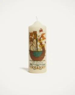 Printed Pillar Candle
