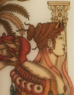 Printed Pillar Candle