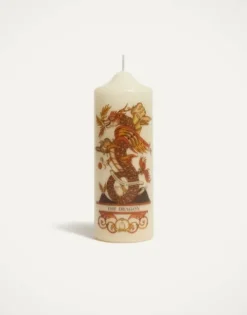 Printed Pillar Candle