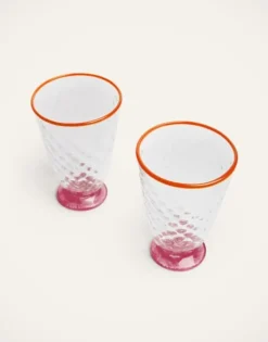 Quilted Glasses Set Of 2