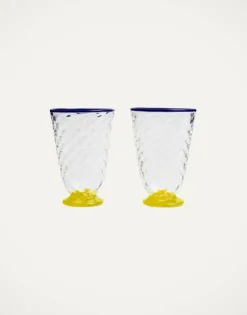 Quilted Glasses Set Of 2