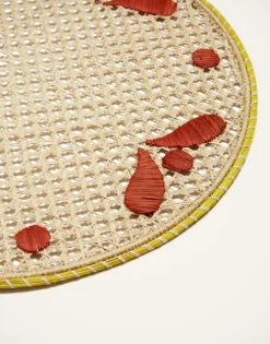 Raffia Placemats Set Of 2