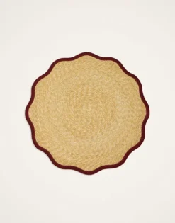 Straw Cloud Placemats Set Of 2