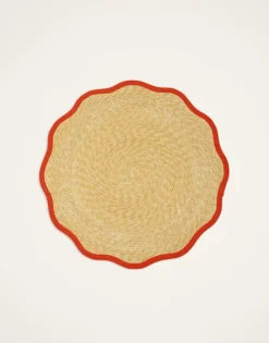 Straw Cloud Placemats Set Of 2