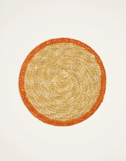 Straw Coasters Set Of 2