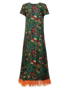 Swing Dress (With Feathers)