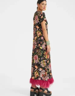 Swing Dress (With Feathers)