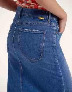 The Button Front Vagabond Midi Skirt