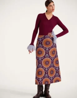 V-Neck High Kick Top